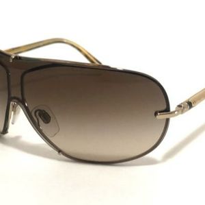 Burberry Vintage Shield style sunglasses with Case